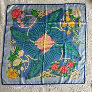 Hermes Fleurs de L’Opera Silk Scarf